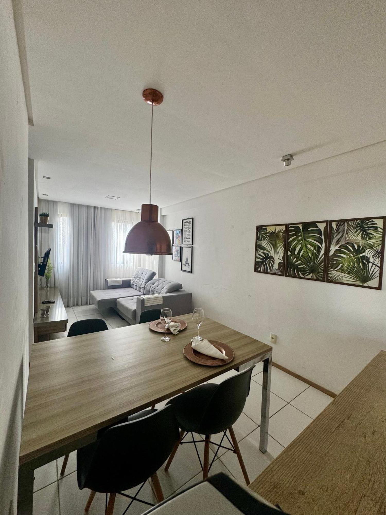 Apartamento 2 Quartos A 4 Minutos Do Mar De Maceio 외부 사진